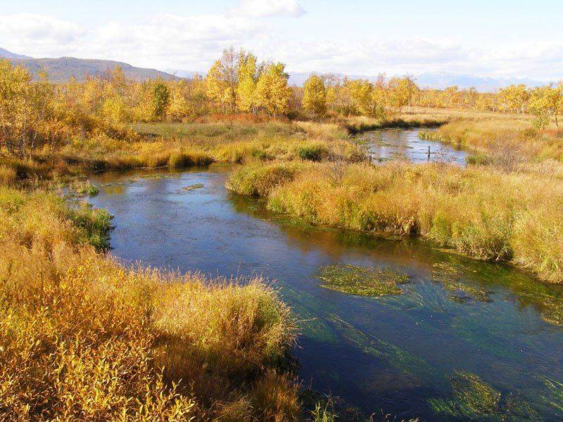 река, осень, ABone