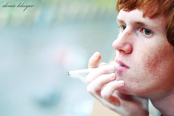 утро, курить, осень, грусть, Денис Клюев, Денис Клюев