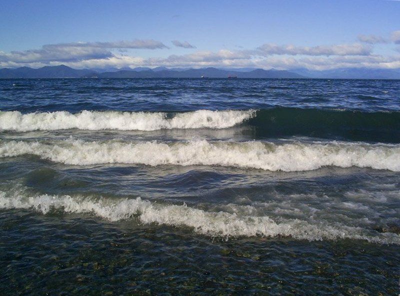 Авачинская бухта. Волны фото превью