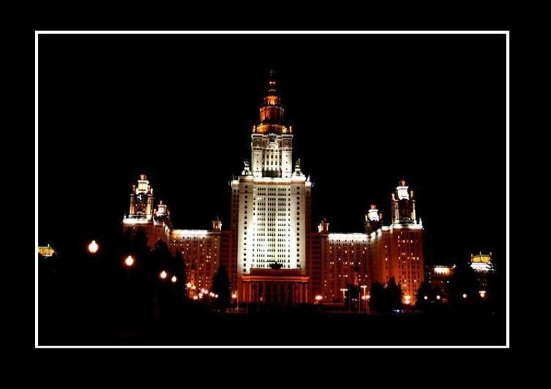 архитектура ночь фото превью