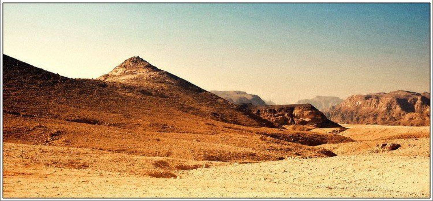 пустыня, Египет, путешествия, Цветной, Каньон, горы, SlyIojik