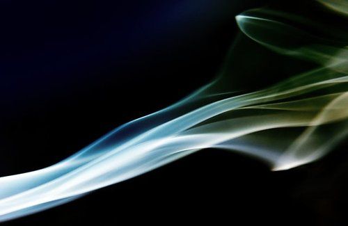 Проба съемки дыма