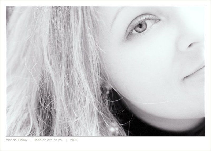 olska, sn0w, портрет, девушка .keep an eye on you фото превью