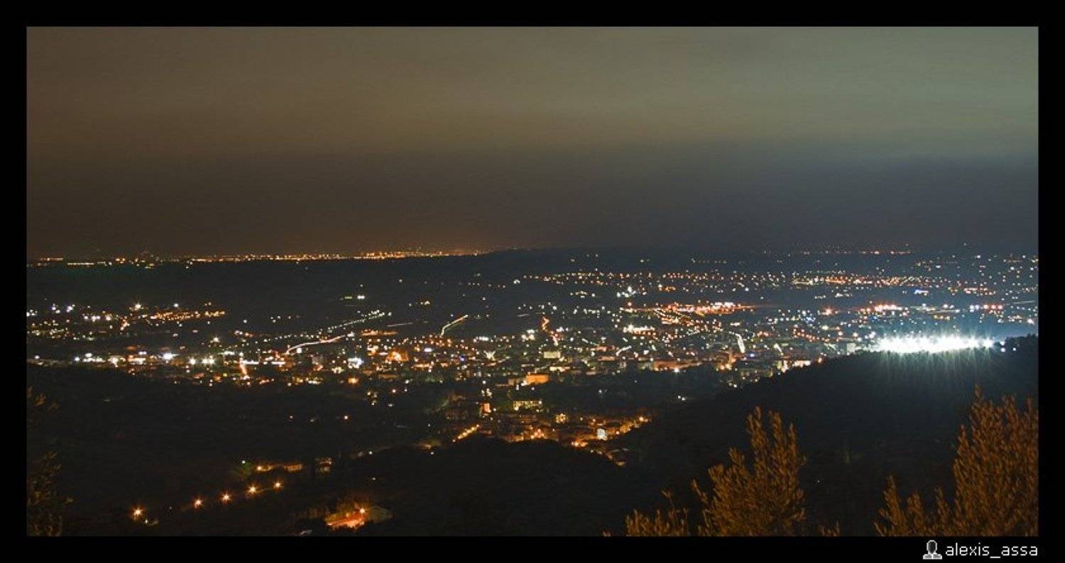 Италия, Монтекатини, Терме, ночь, Alexis Assa