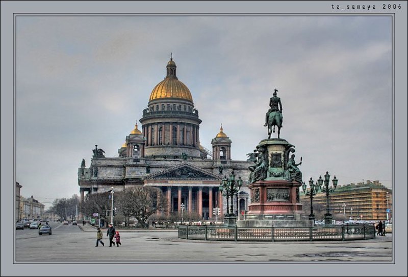 Весенний Исаакий фото превью