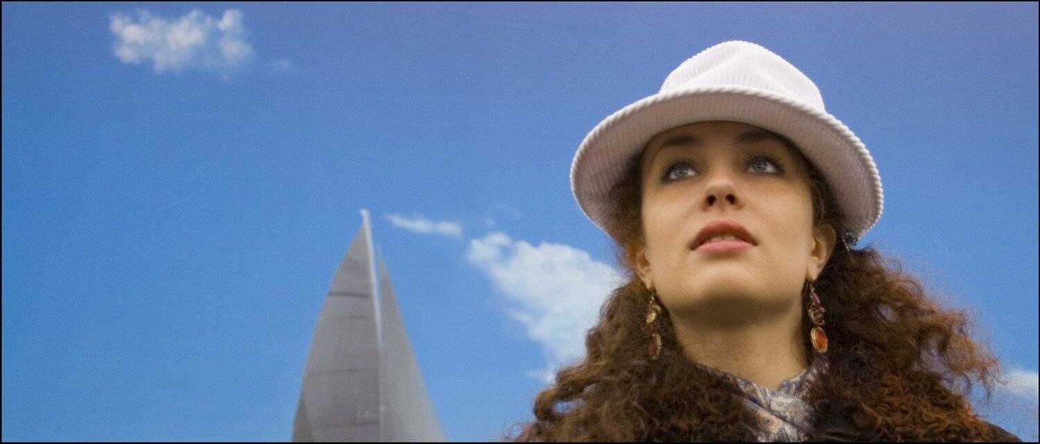 москва, девушка, шляпа, ветер, море, Вениамин Бакалинский