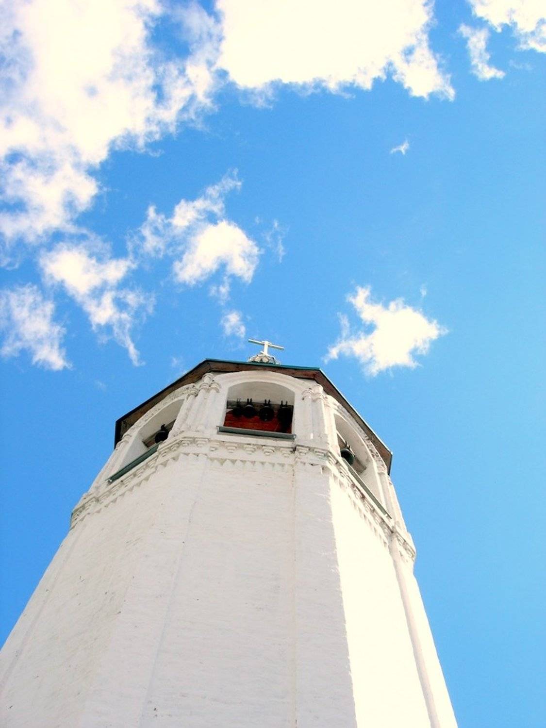 небо, колокольня, облака, божественность, TeleMemo