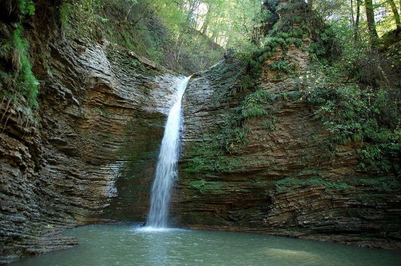 Пейзаж, Природа Четвертый водопад фото превью