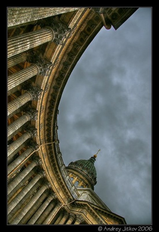 питер, казанский, photohunter Печальный собор крылом накрывает.. фото превью