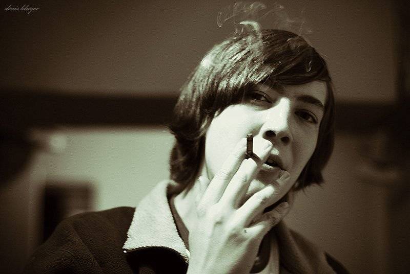 фото, портреть, вечер, репа, дым, сигарета, анис, Денис Клюев, Денис Клюев