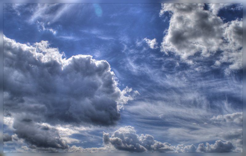 небо, облака А облака.... фото превью