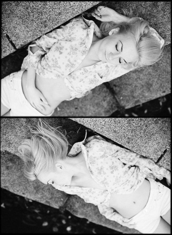 b&w, Luba,  девушка, сны Сны сладкие или что-то в этом роде фото превью