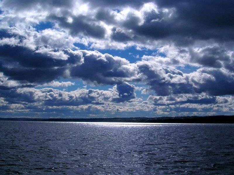 волга, река, свет, блик, senjor