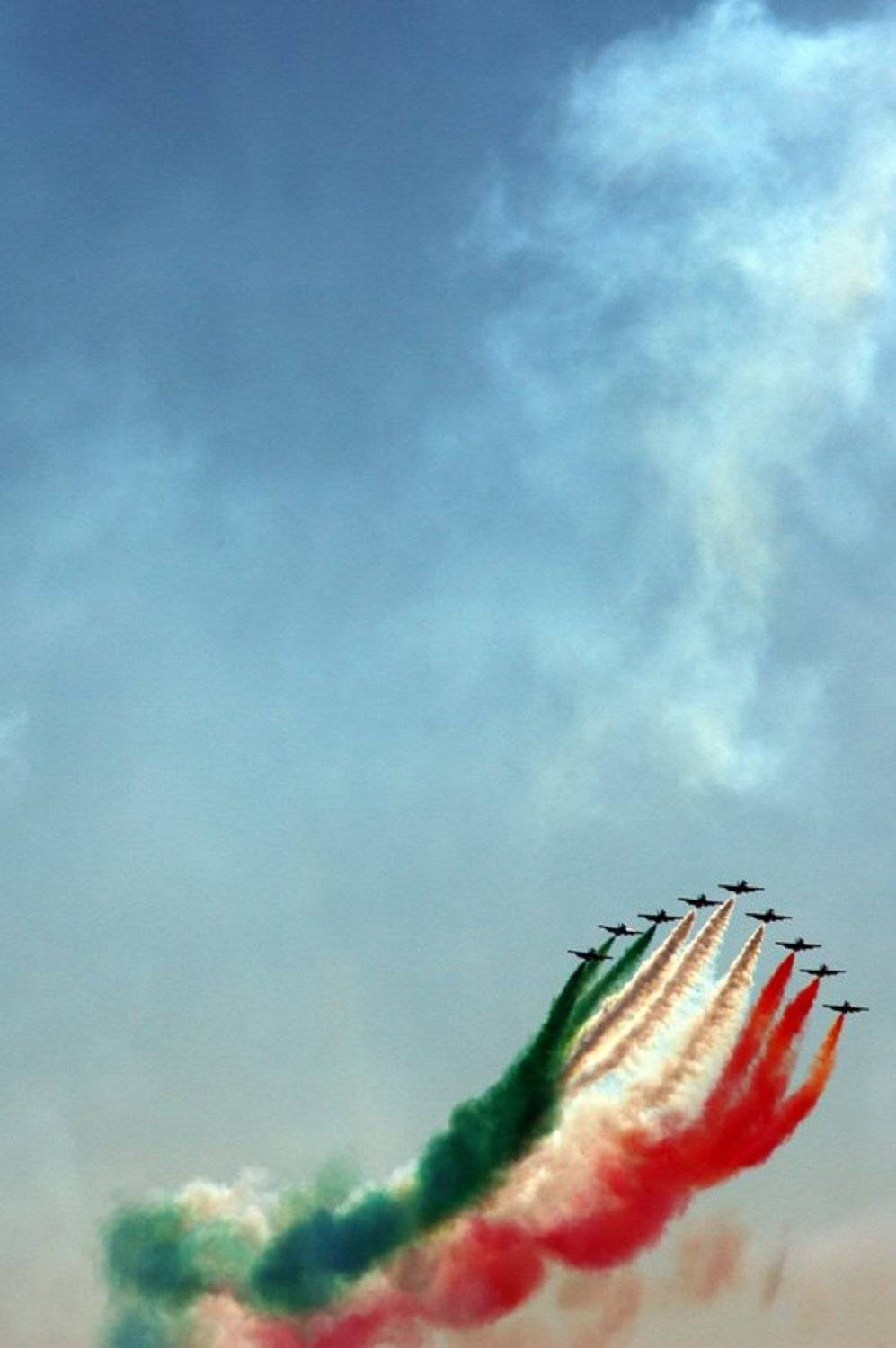 фотография, самолет, италия, красота, триколор, фреччетрикороре, Денис Клюев, Денис Клюев