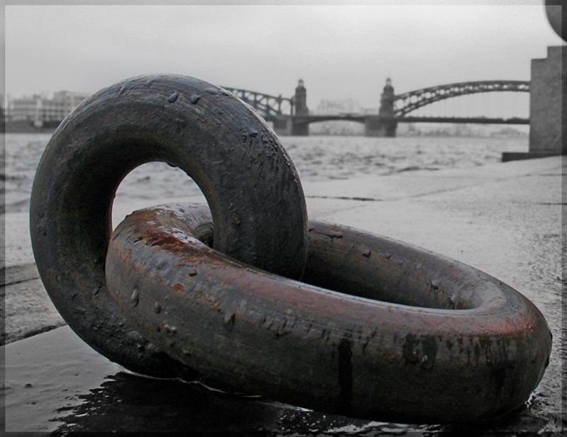 Петербург, Нева, Обручение Обручальные кольца Невы фото превью