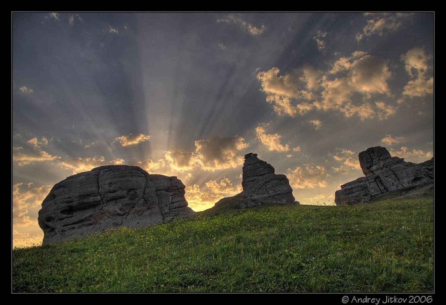 крым, лето, горы, лучи, небо, photohunter, Андрей Житков