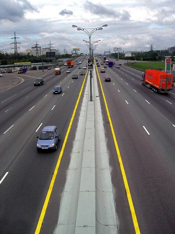 дорога, МКАД, небо, senjor