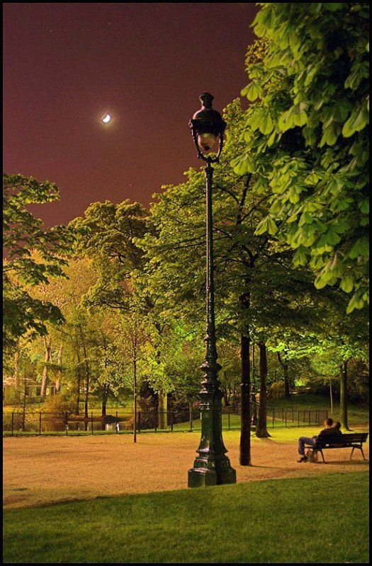 вечер, Париж Уютный вечер фото превью