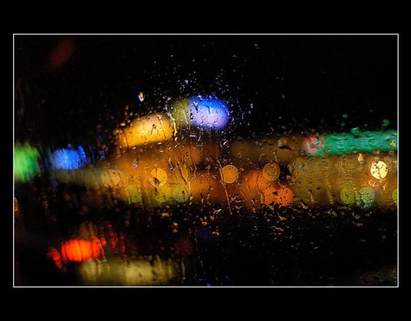 москва, зима, дождь, стекло  фото превью