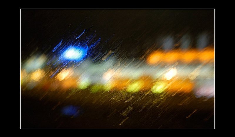 москва, зима, дождь, стекло  фото превью