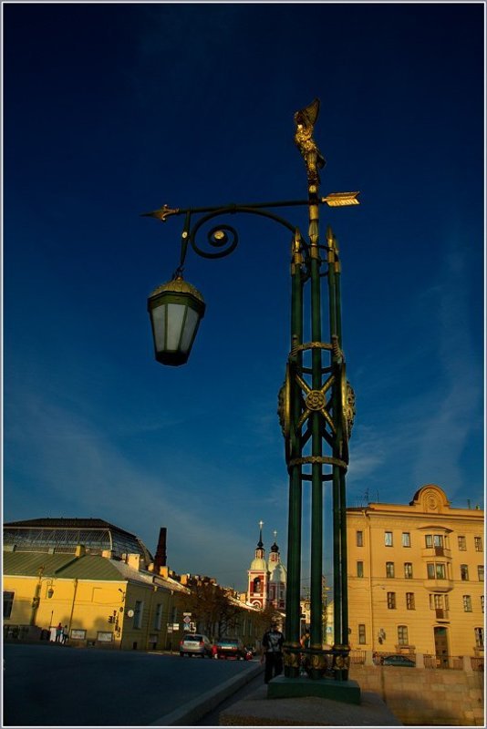 пите, фонтанка, набережная, вода, город  фото превью