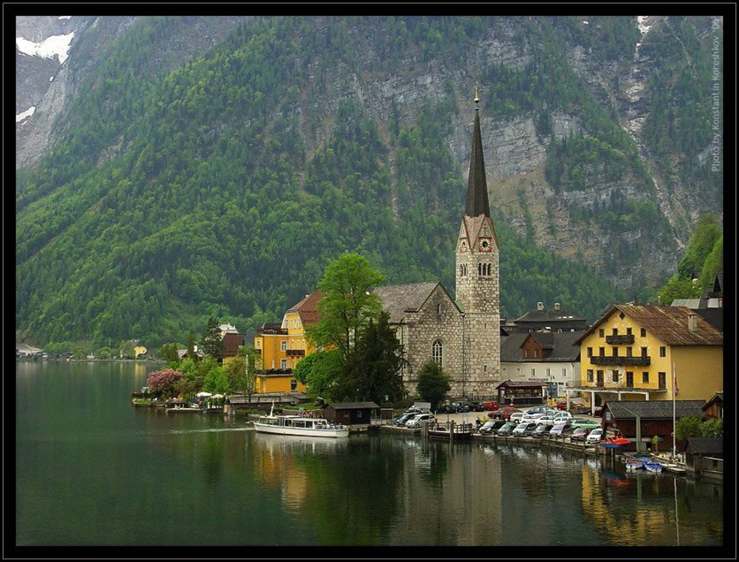 Австрия, Хальштатт, Гальштат, Austria, Hallstatt, Salzkammergut, Hallstattersee, озеро, горы, Зальцкаммергут, Salzberg, сказка, Кельты, Дахштайн, Константин Корешков
