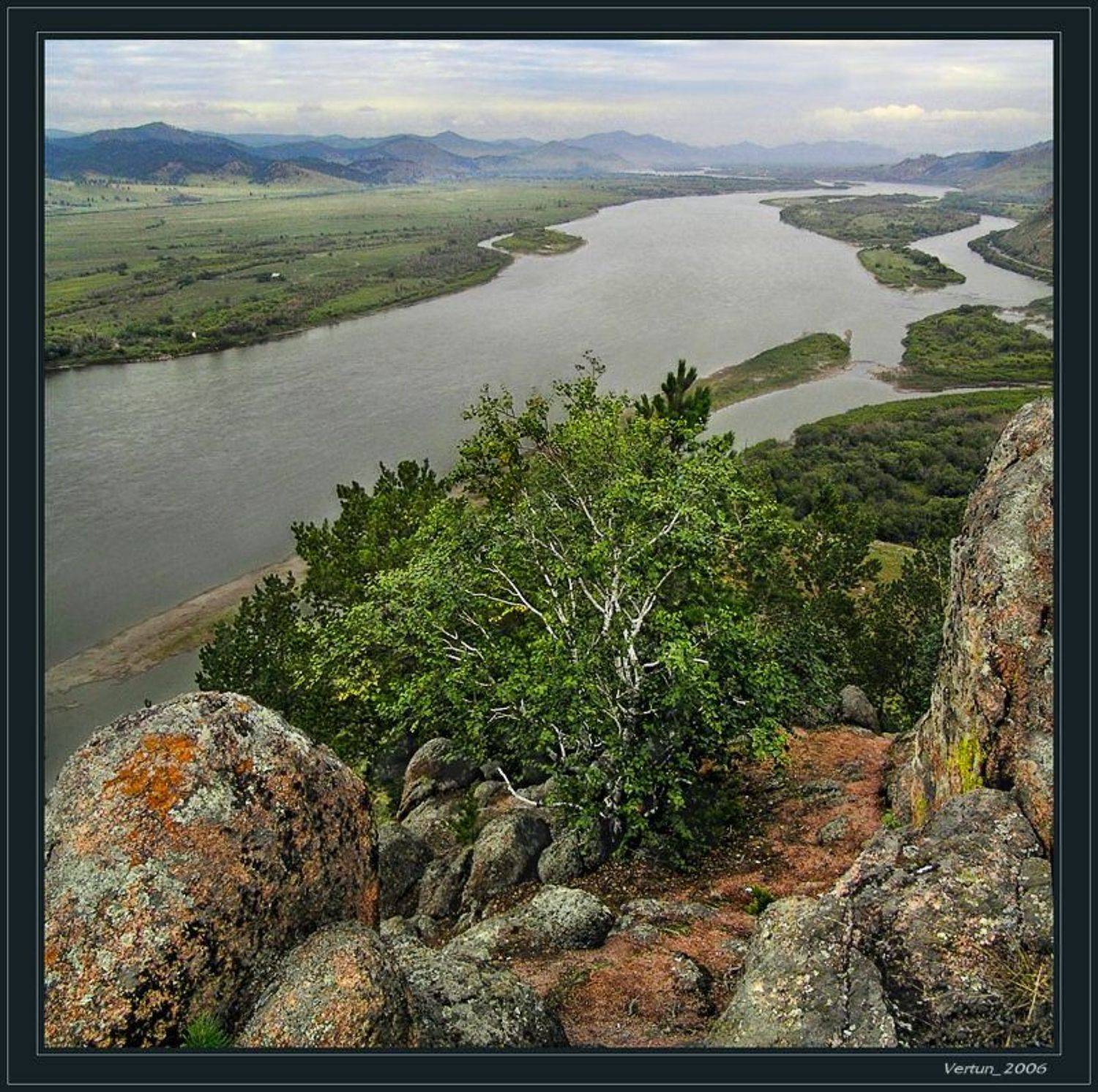 Селенга, река, горы, долина, бурятия, Игорь Глушко