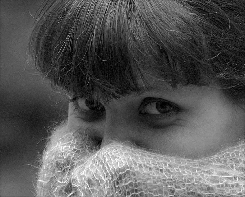 платок, глаза, Женя Тепло фото превью