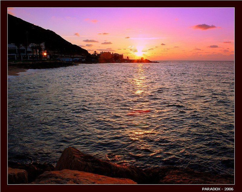 море,закат,солнце,волны,канат,дорожка,PARADOX Про море, солнце и страховочный канат фото превью