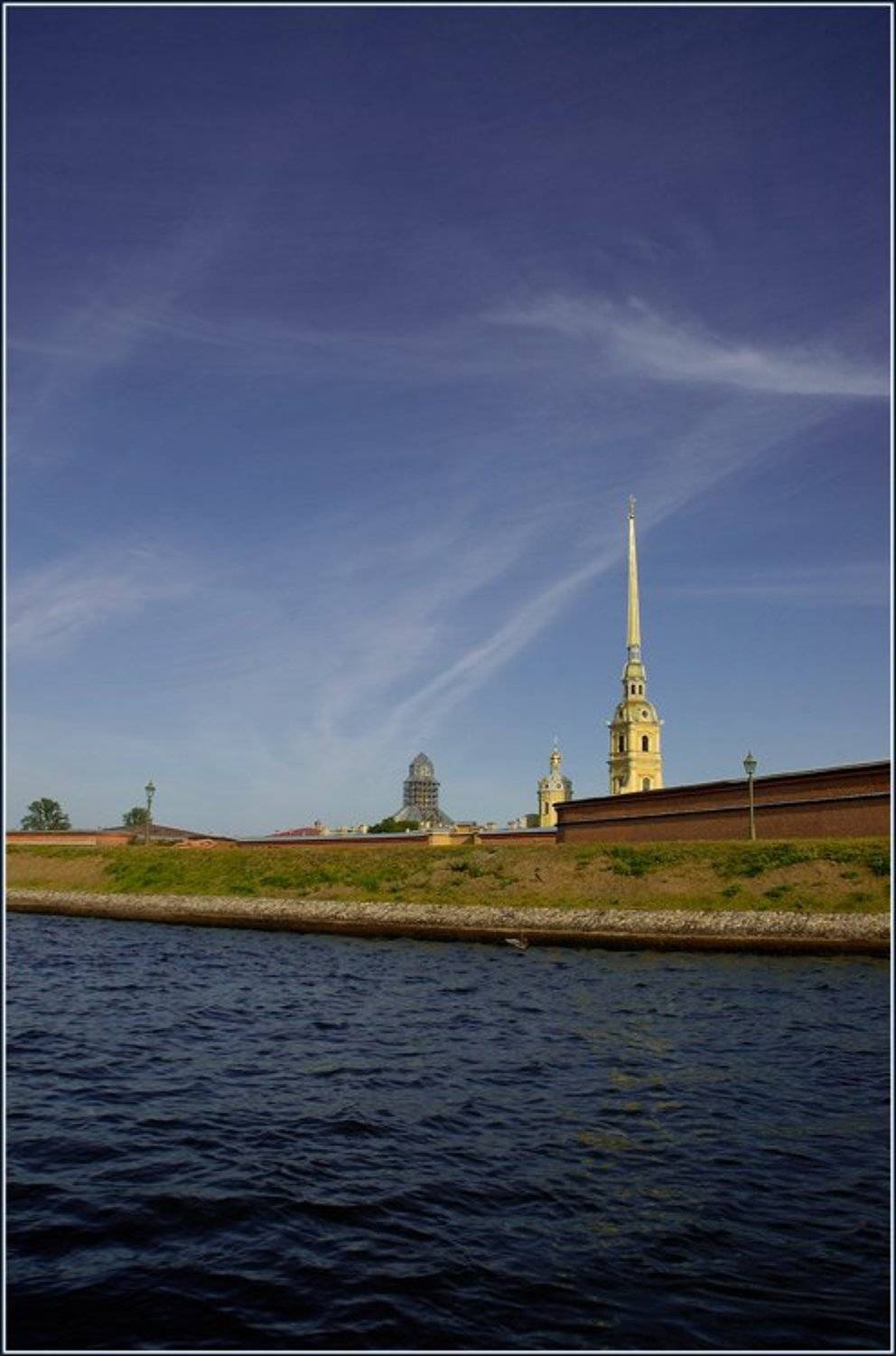 питер, набережная, вода, город, лодки, Капустин Николай