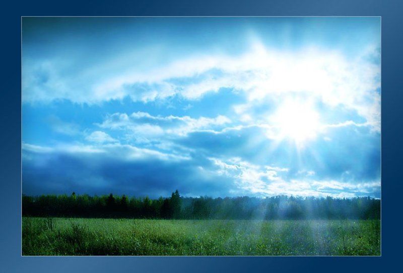 небо, солнце, облака Око небесное... фото превью