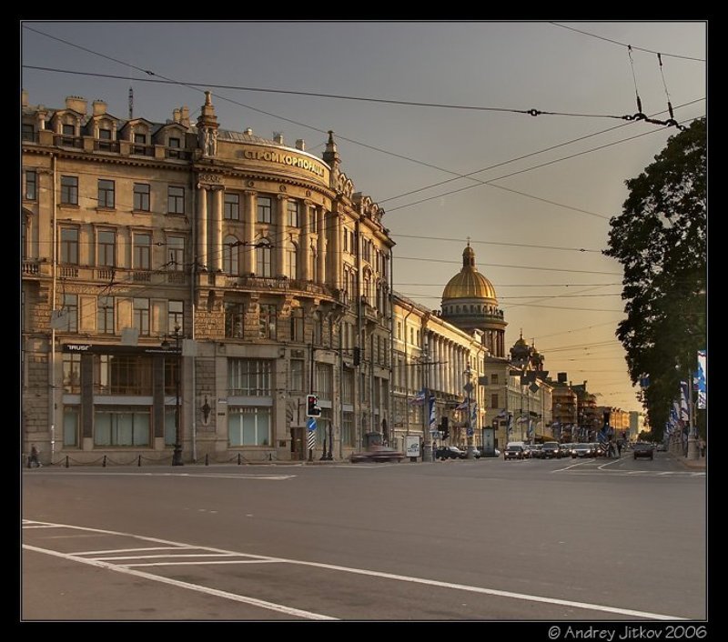 питер, вечер, photohunter Вечерний Питер фото превью
