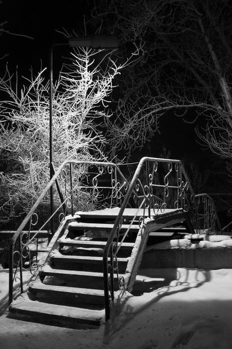 Ночь, мост, фонарь, Олег Шубаров