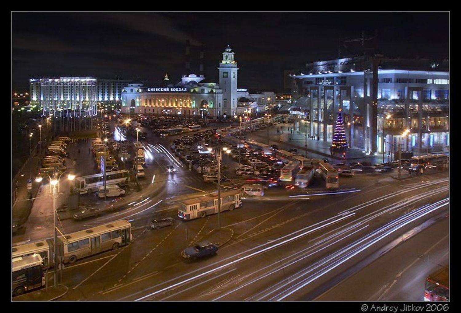 москва, ночь, площаль европы, photohunter, Андрей Житков
