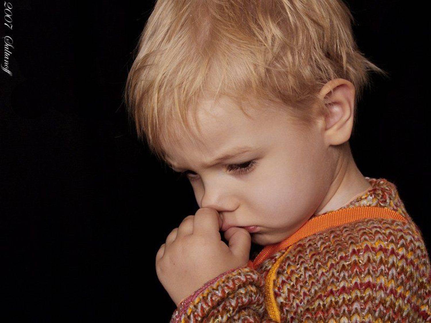 ребенок, обида, дети, задумчивость., Антон Салтанов