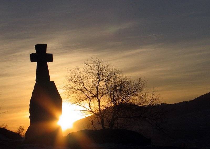 Улан-Удэ, Верхнеудинск, крест, восход, Олег Шубаров