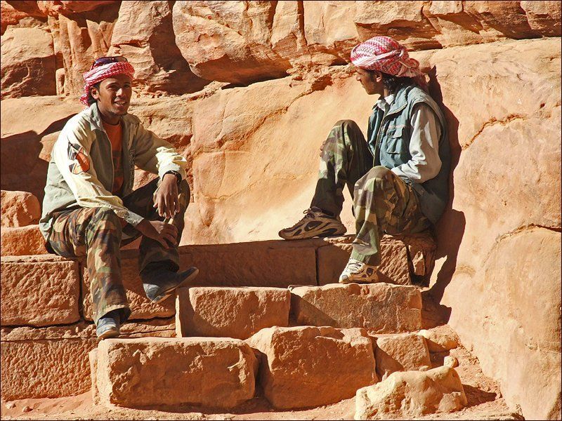 Иордания, Петра, бедуины На обломках набатийской культуры фото превью