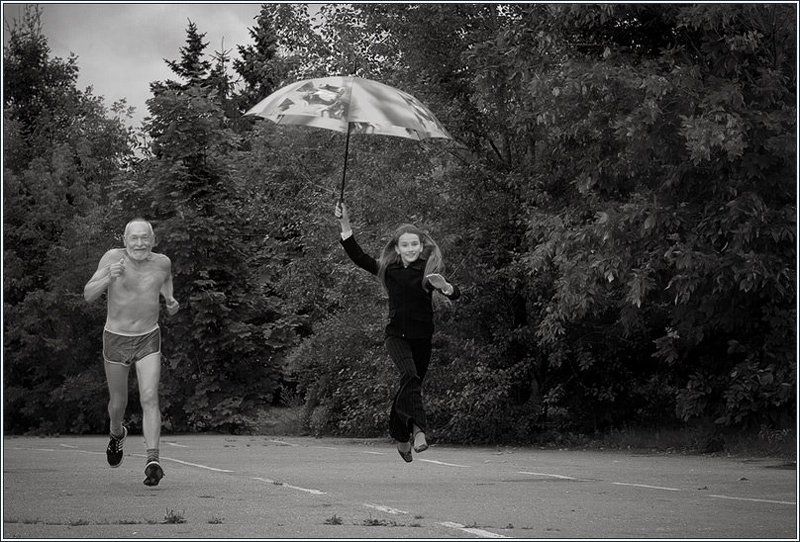 бег, лето, fuete, mju Время бежит фото превью