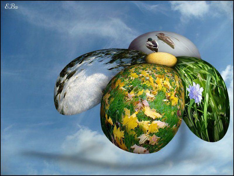 фантазии Цветок времени фото превью