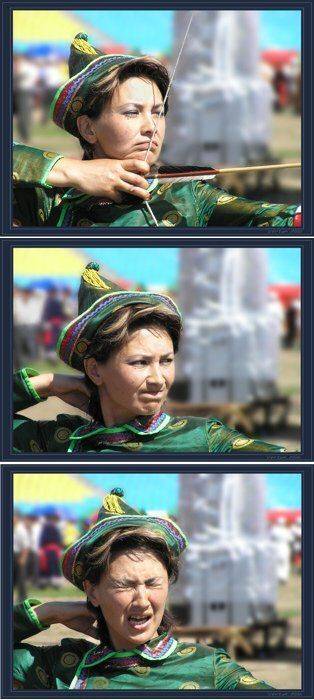 девушка,лучница,бурятия, Игорь Глушко