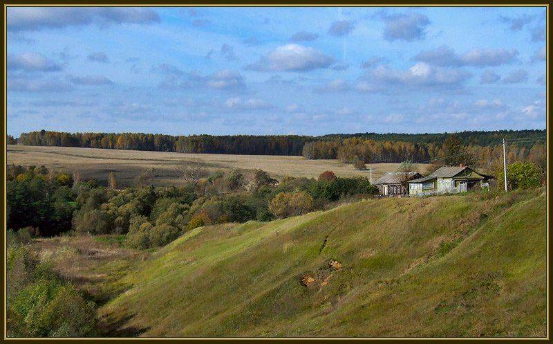 лето, просторы, облака, Георгий