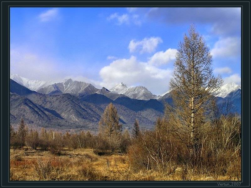 горы,лес,деревья,зима,осень, Игорь Глушко