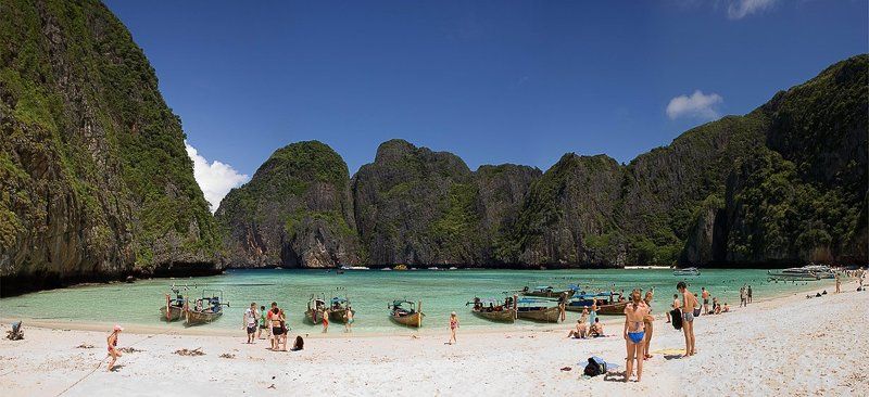 пляж, Андаманское, море, Таиланд, бухта, лагуна, beach Пляж фото превью