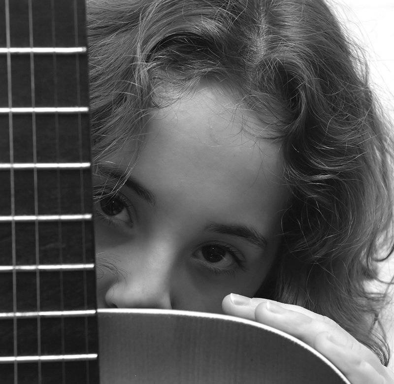 Гитара, девушка, грусть, Alexey