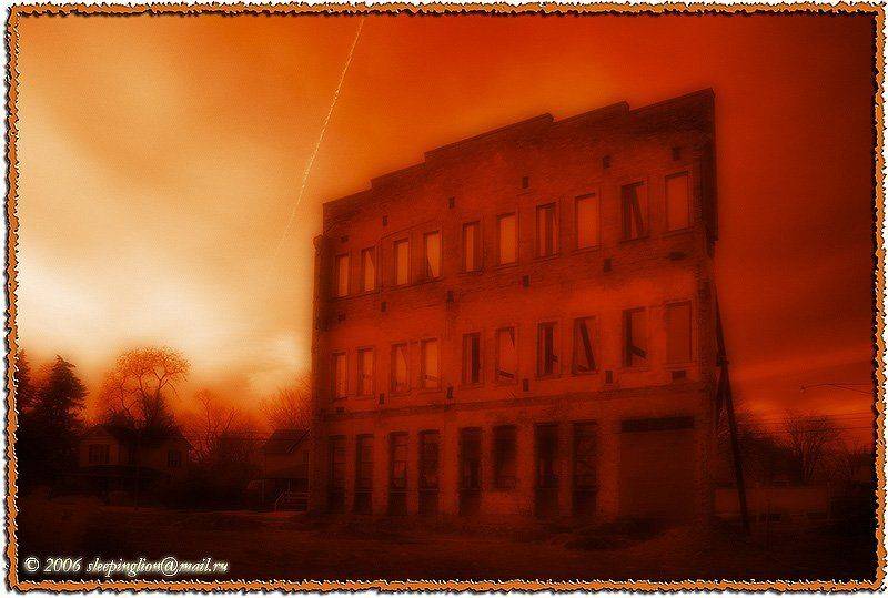 Пейзаж, Стена, ИК, Инфракрасный, Pilgrim