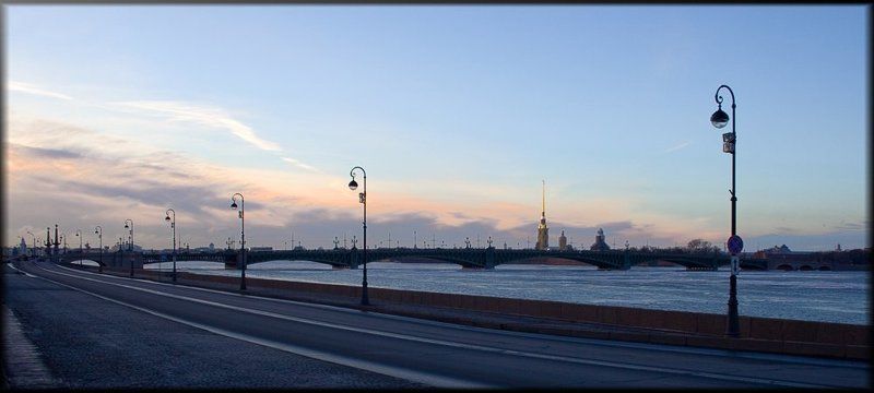 питер, петербург, мост  фото превью