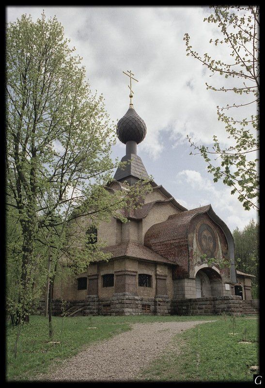 храм святого духа, талашкино, рерих, тенишева, русское возрождение,  весна Храм Святого Духа фото превью