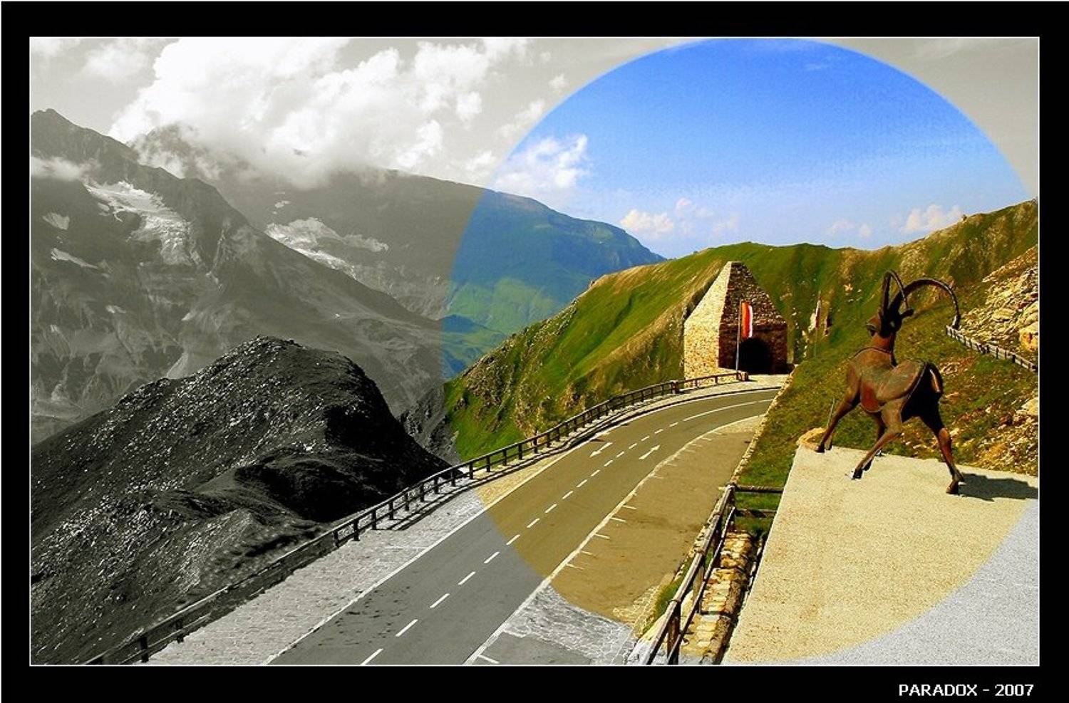 Альпы,Козерог,Грослокнер,высота,дорога,память, PARADOX