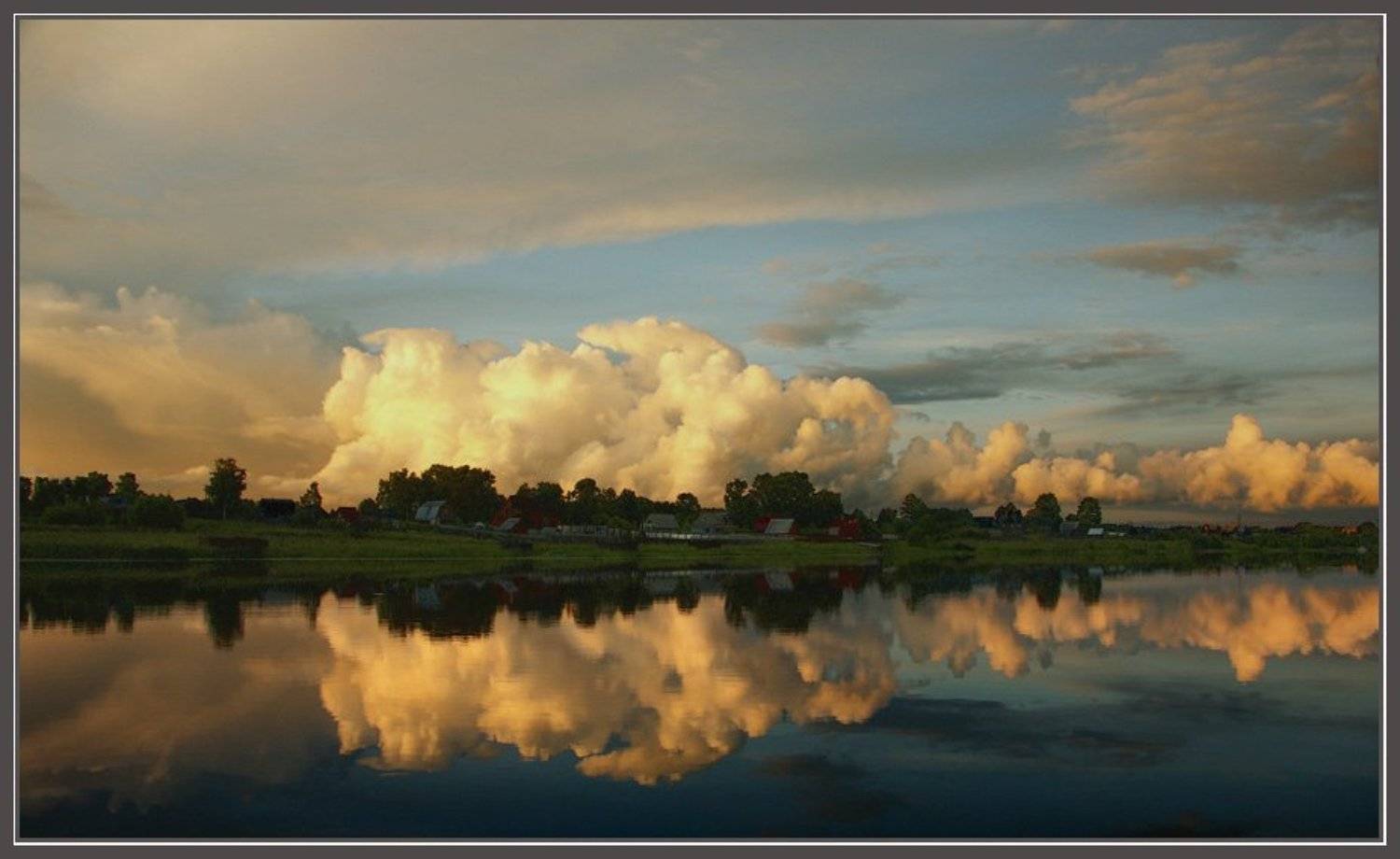 облака, река, Алексей