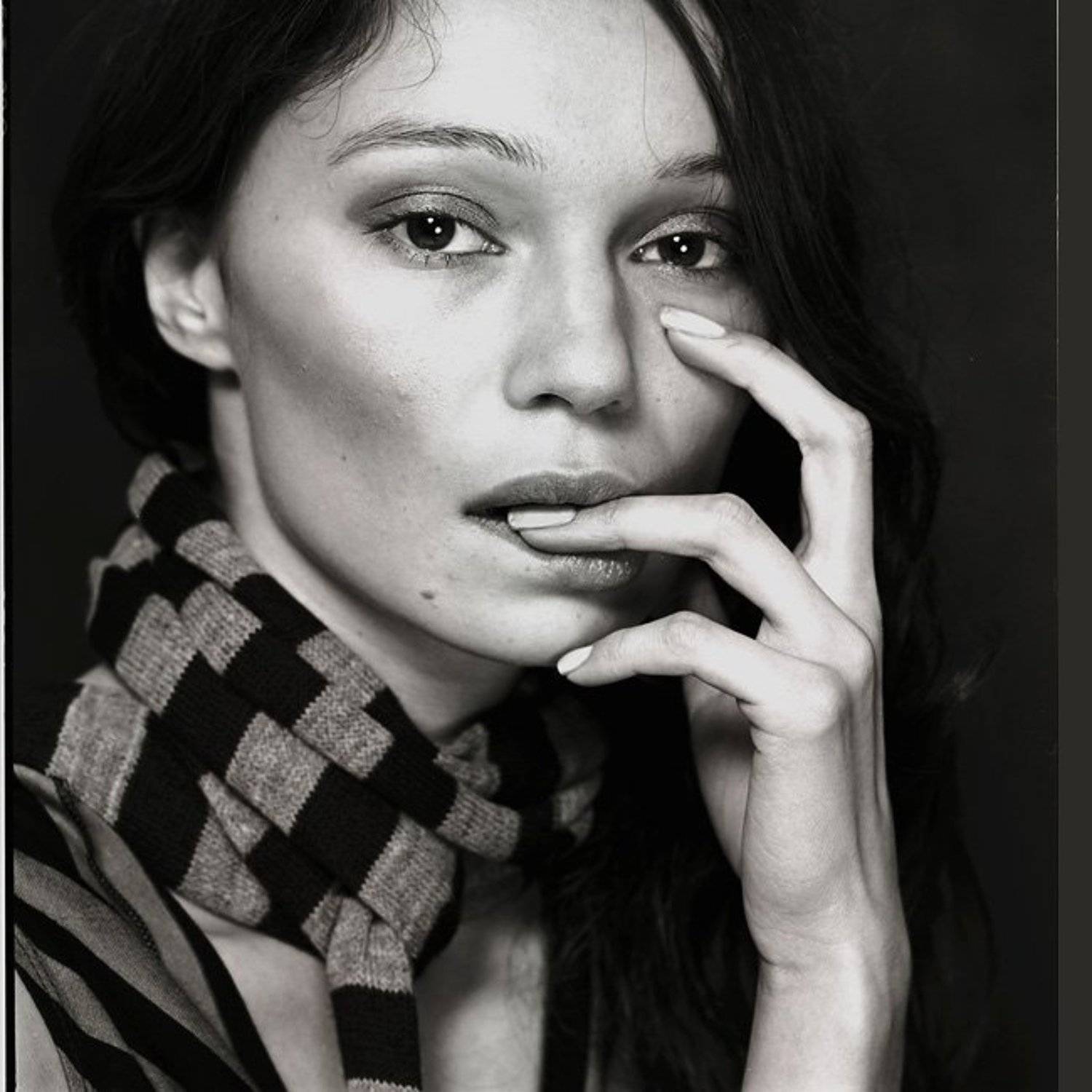 девушка портрет, Поцелуев Павел